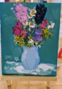Workshop "Petals en Paint" - Za 28/6/2025 9u30-12u30  
